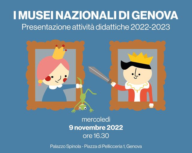 Musei Nazionali di Genova - Presentazione attività didattiche 2022-2023